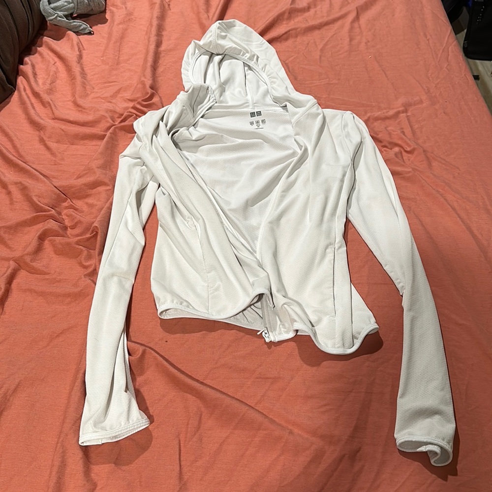 White Workout jacket